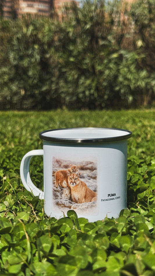 Tazón enlozado Puma I